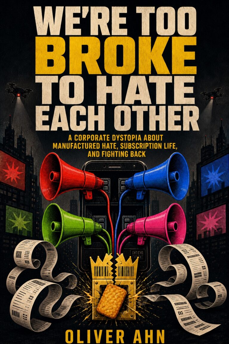 We're Too Broke to Hate Each Other — weird pulp fiction by Oliver Ahn