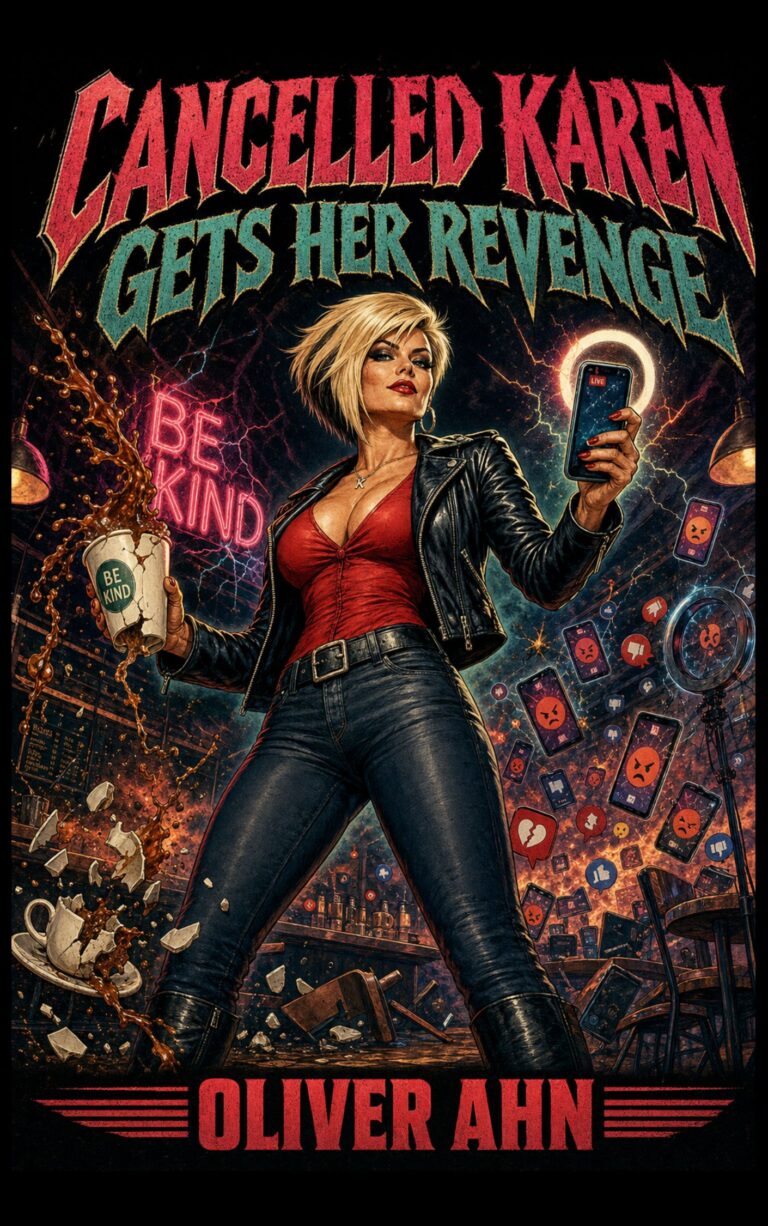 Cancelled Karen Gets Her Revenge — weird pulp fiction by Oliver Ahn