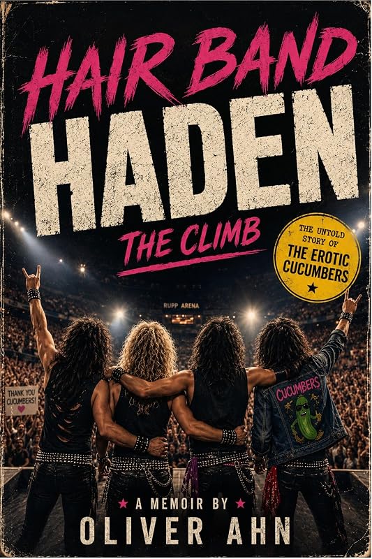 Hair Band Haden: The Climb — weird pulp fiction by Oliver Ahn