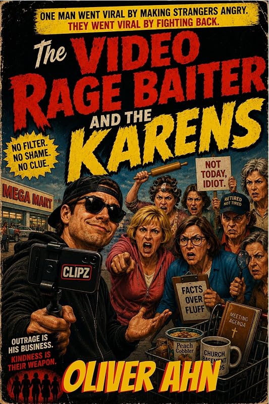 The Video Rage Baiter and the Karens — weird pulp fiction by Oliver Ahn