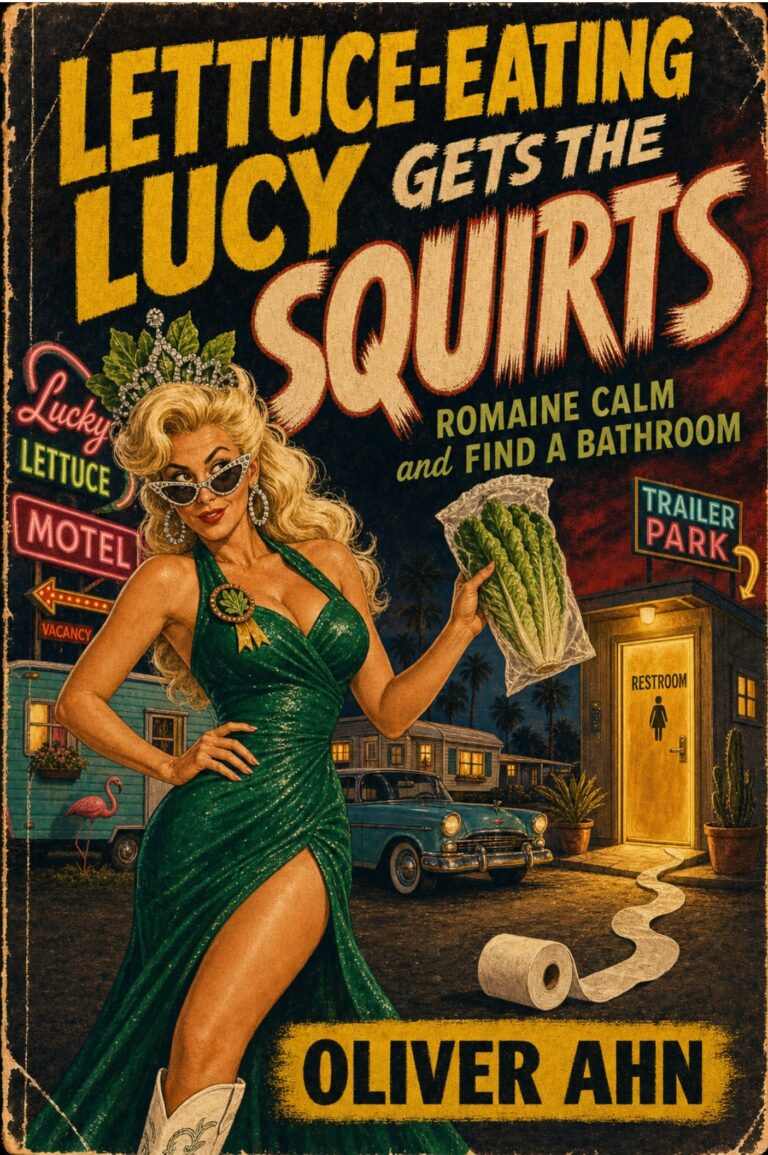 Lettuce-Eating Lucy Gets the Squirts — weird pulp fiction by Oliver Ahn