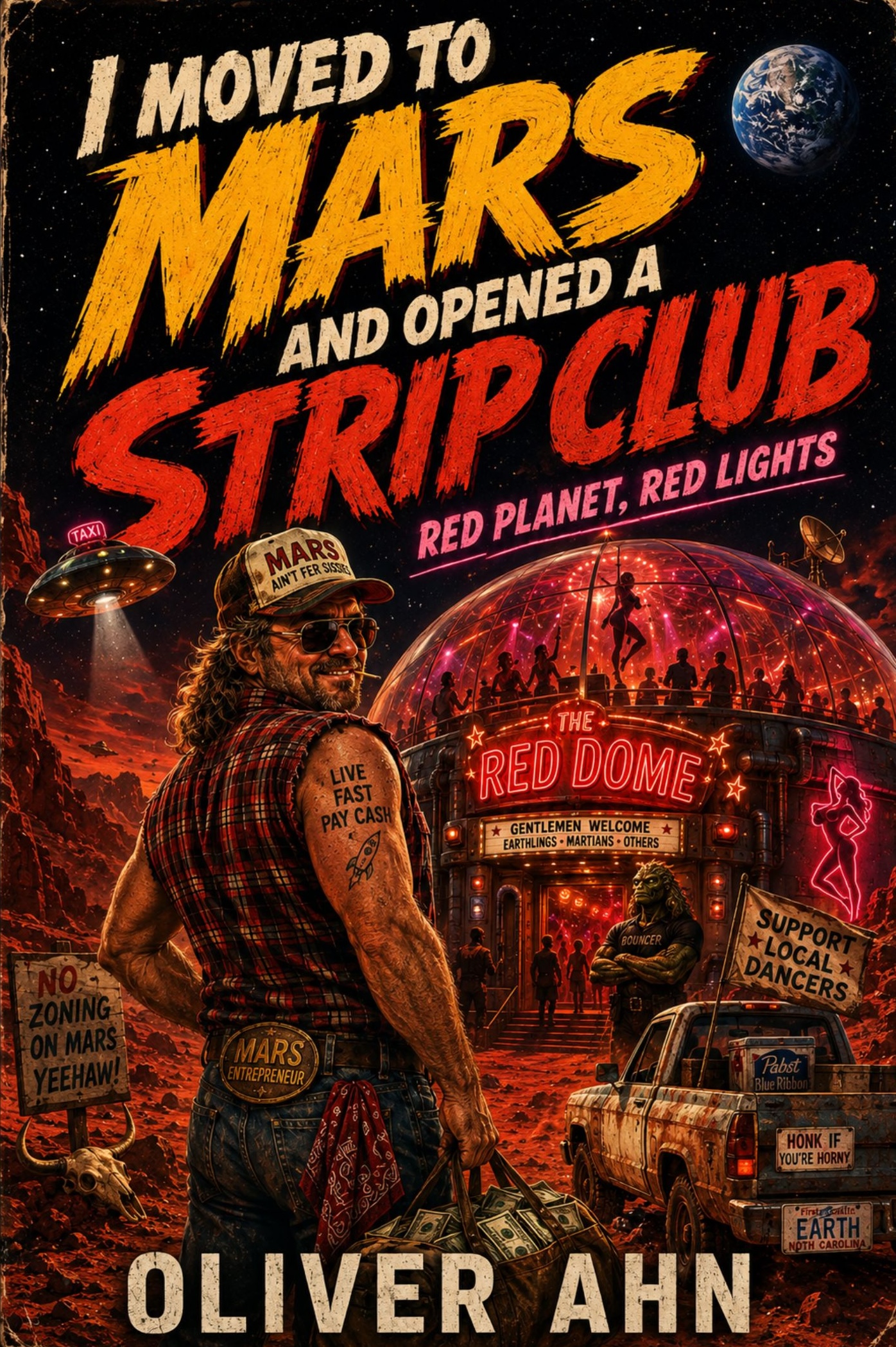 I Moved to Mars and Opened a Strip Club — weird pulp fiction by Oliver Ahn