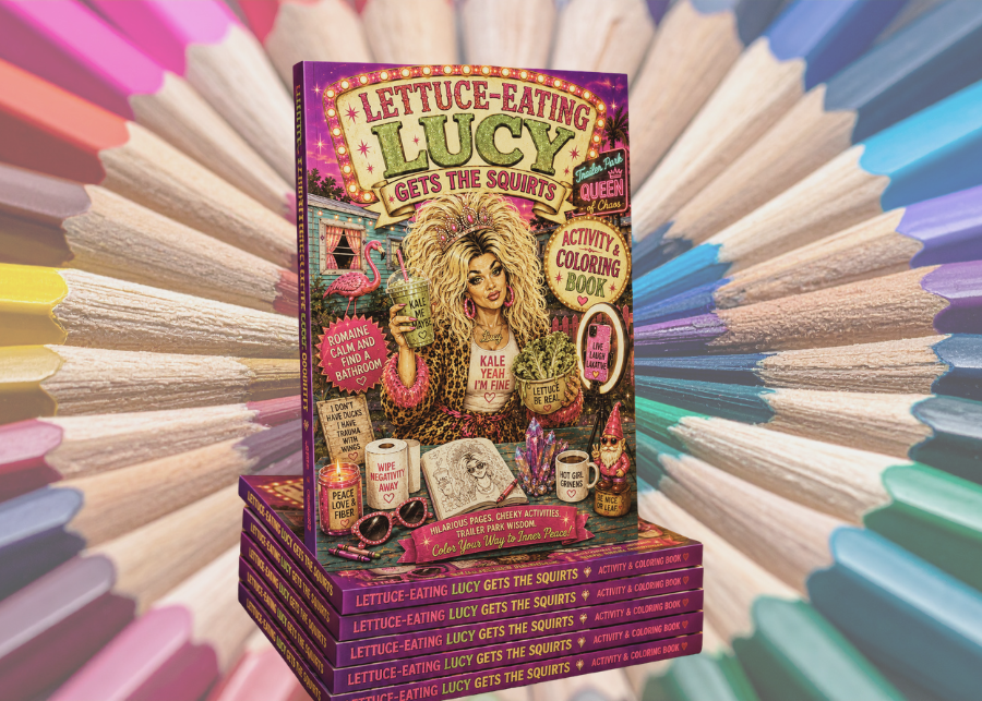 Lettuce-Eating Lucy Gets the Squirts Activity and Coloring Book by Oliver Ahn