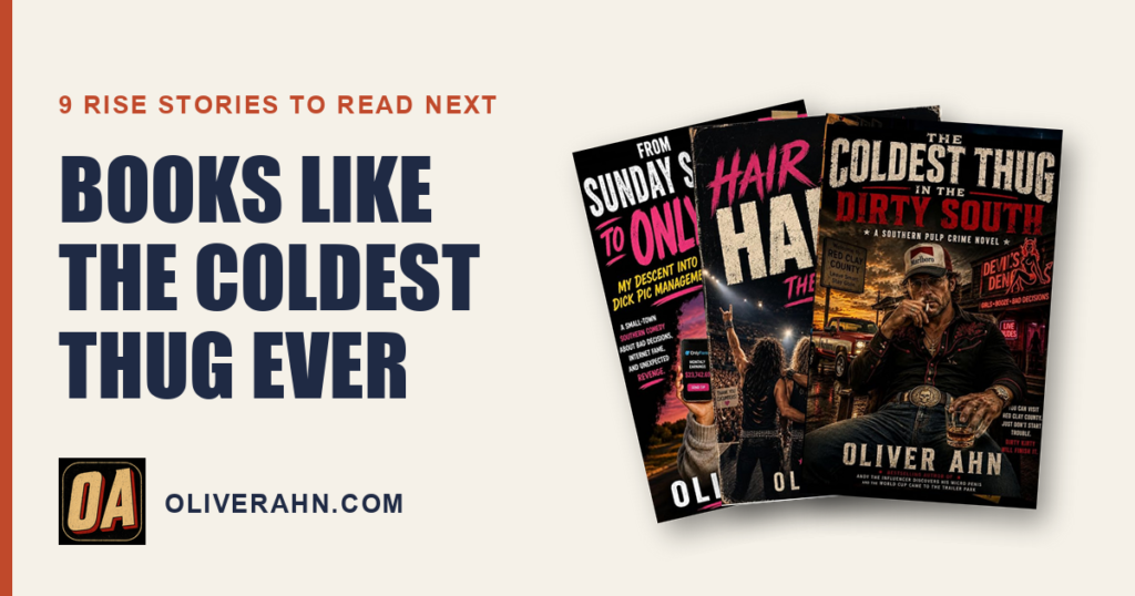 Books like The Coldest Thug Ever, covers of The Coldest Thug in the Dirty South, Hair Band Haden The Climb and From Sunday School to OnlyFans